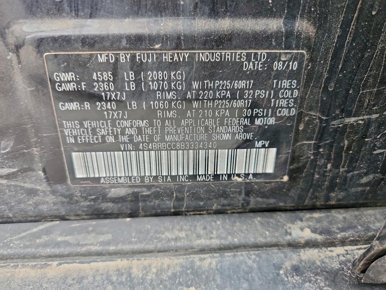 Subaru Outback 2.5i Premium Image 6