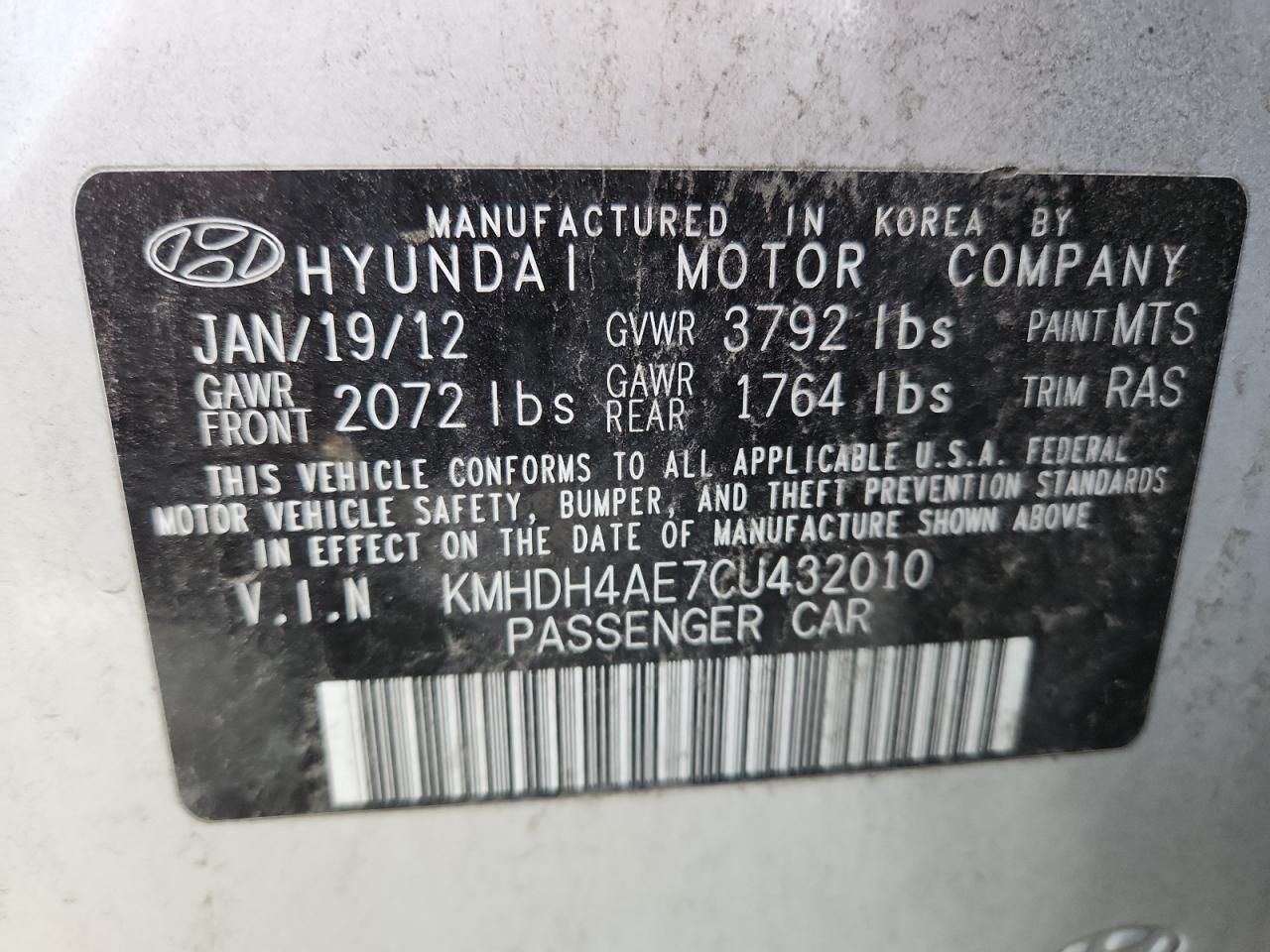 Hyundai ELANTRA Gls Image 9