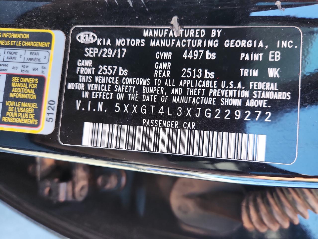 Kia Optima Lx Image 13