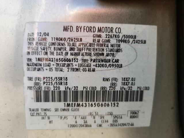 Mercury Montego Premier Image 12