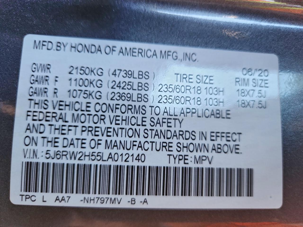 Honda Crv Ex Image 14