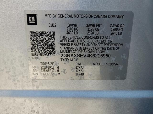 Chevrolet Equinox Ls Image 12