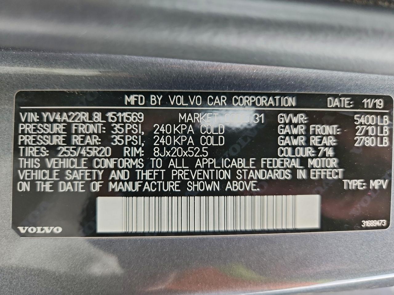 Volvo XC60 T6 Inscription Image 11