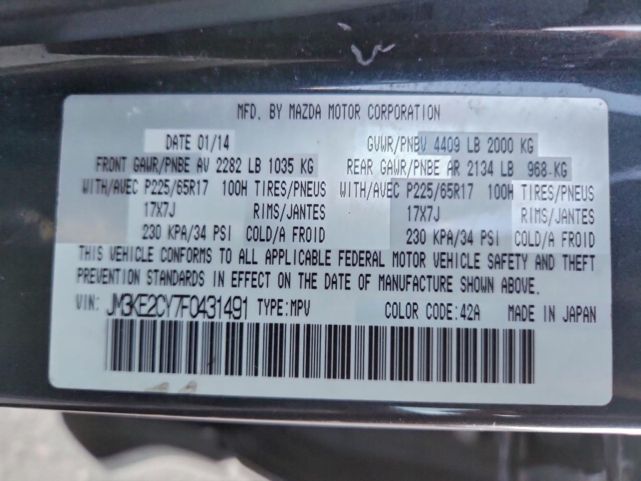 Mazda Cx Touring Image 2