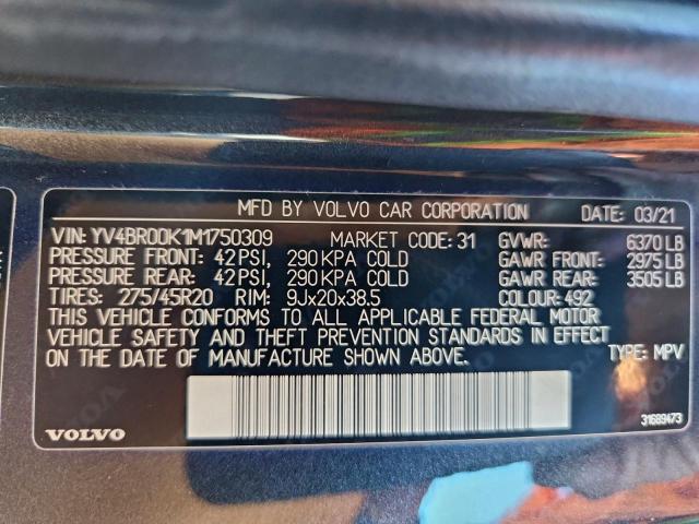 Volvo Xc90 T8 Re T8 Recharge Momentum Image 12