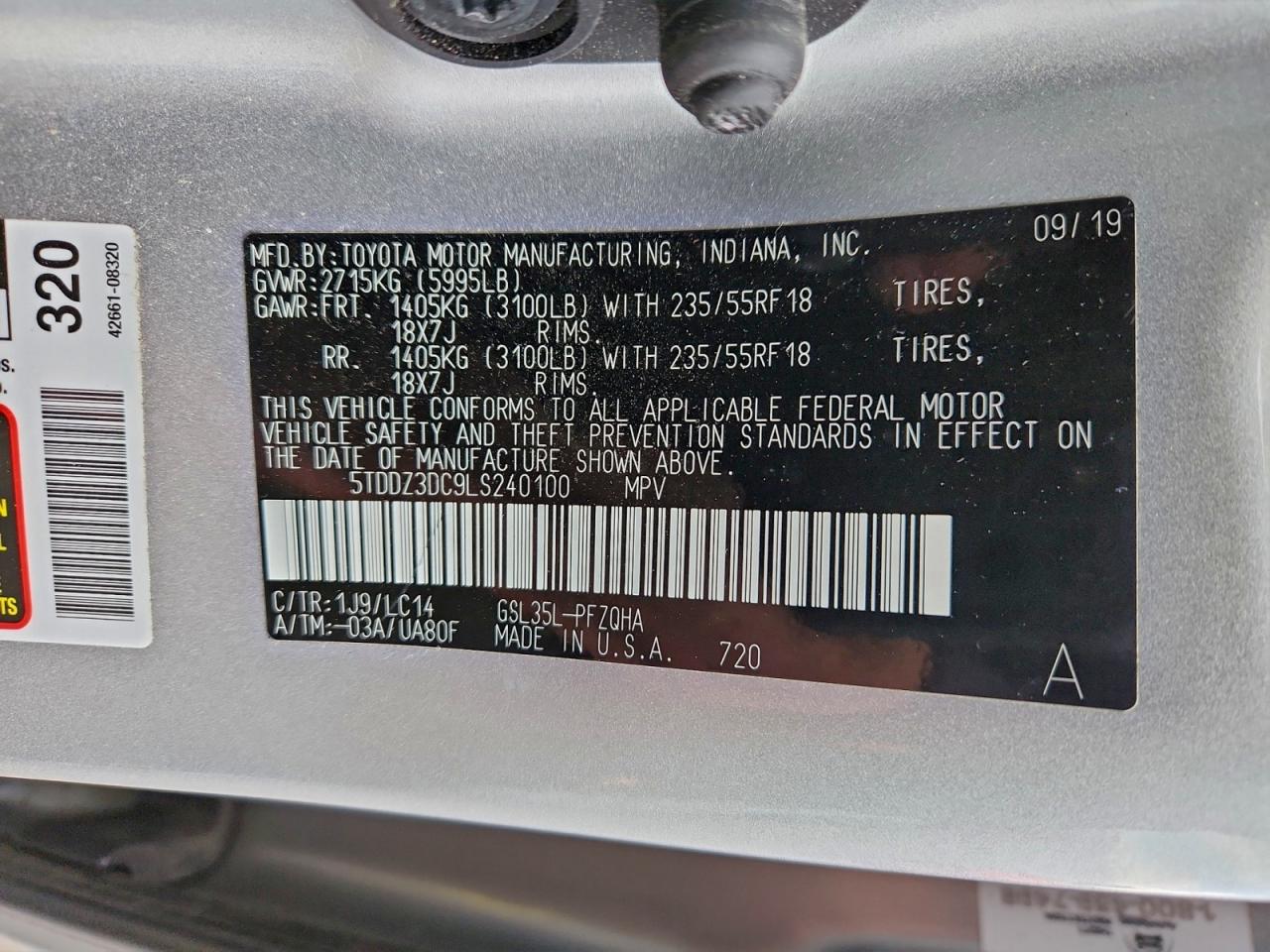 Toyota Sienna Xle Image 7