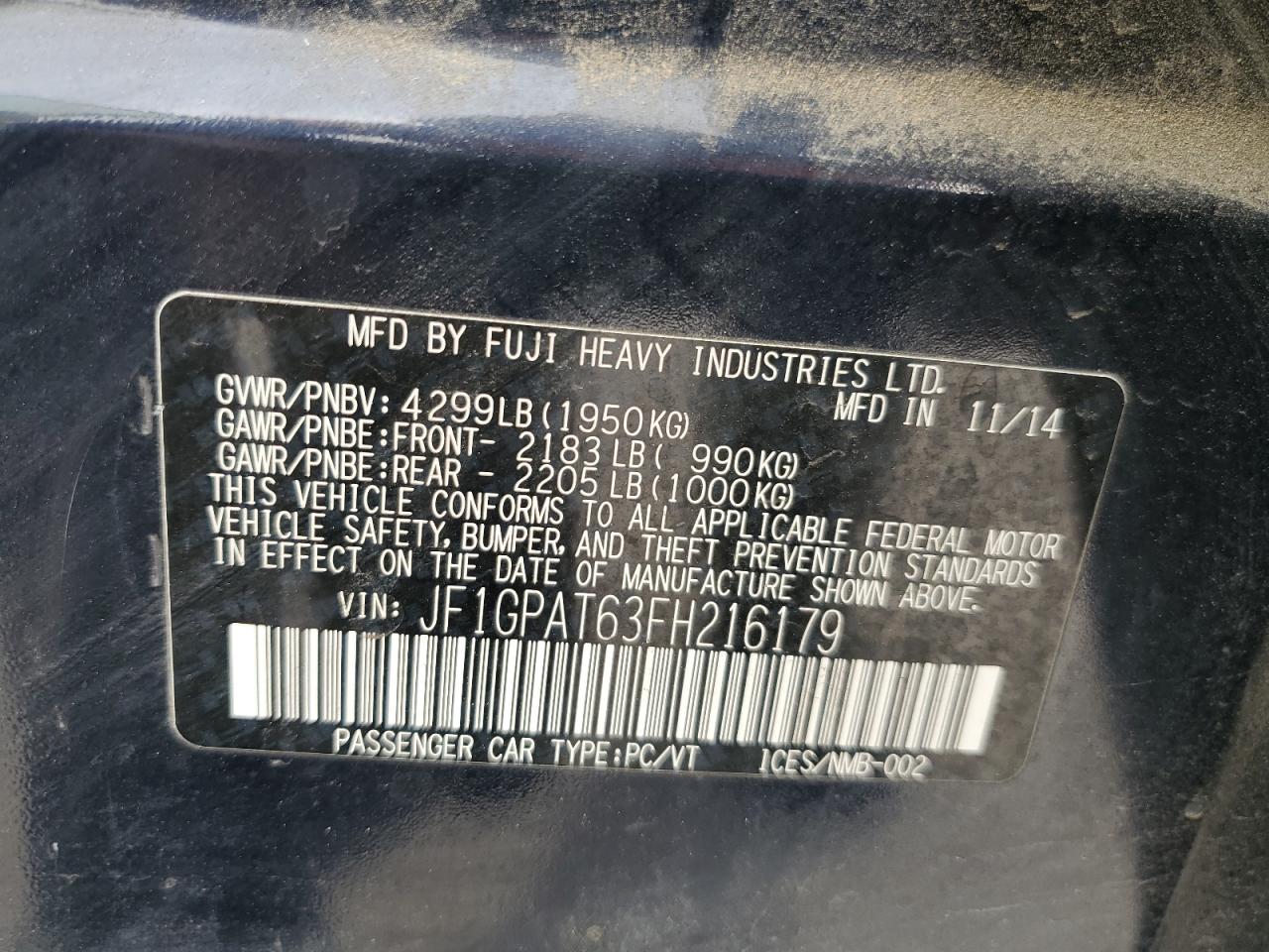 Subaru Impreza Sport Image 6