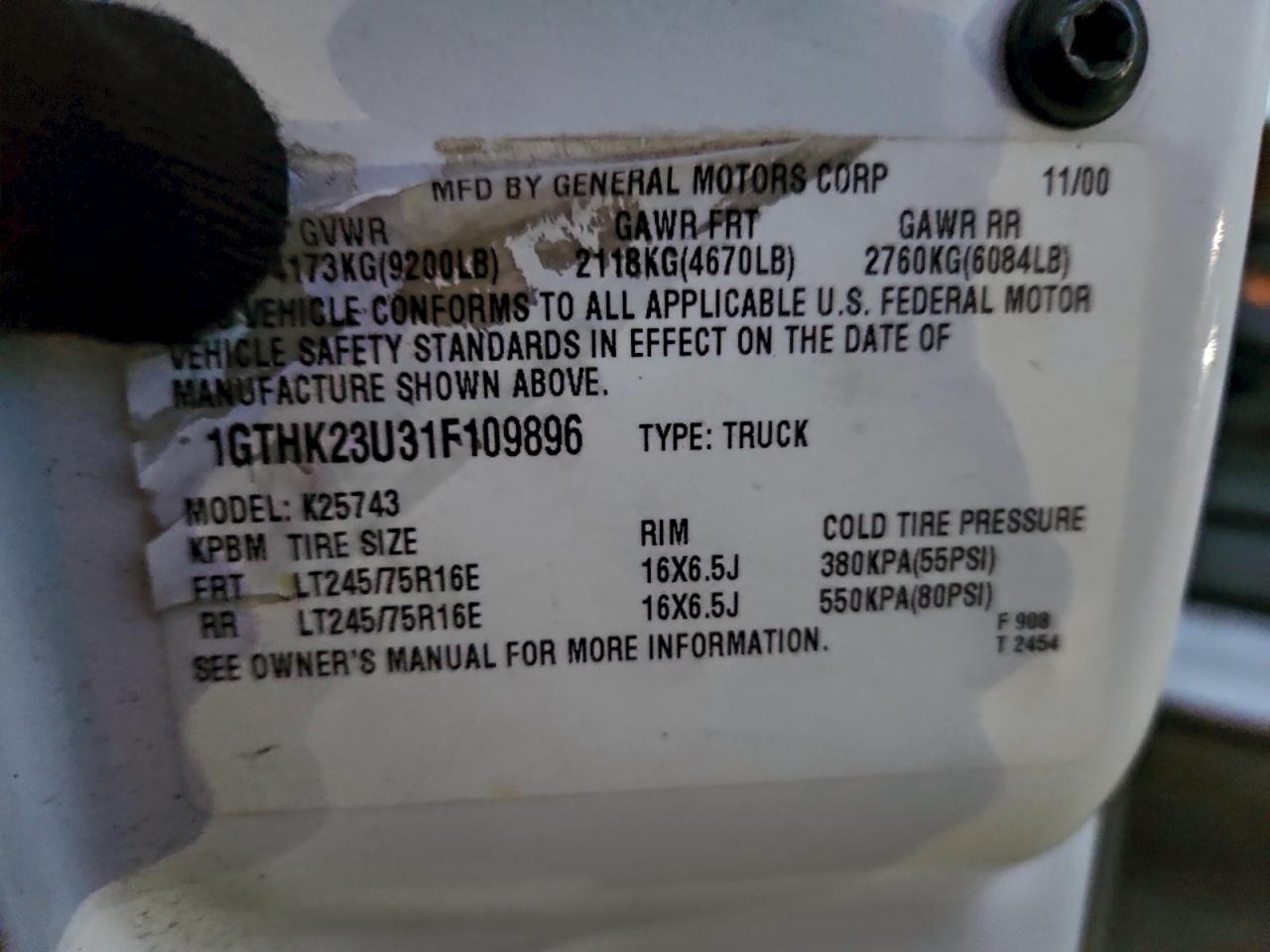 GMC Sierra K2500 Heavy Duty Image 4