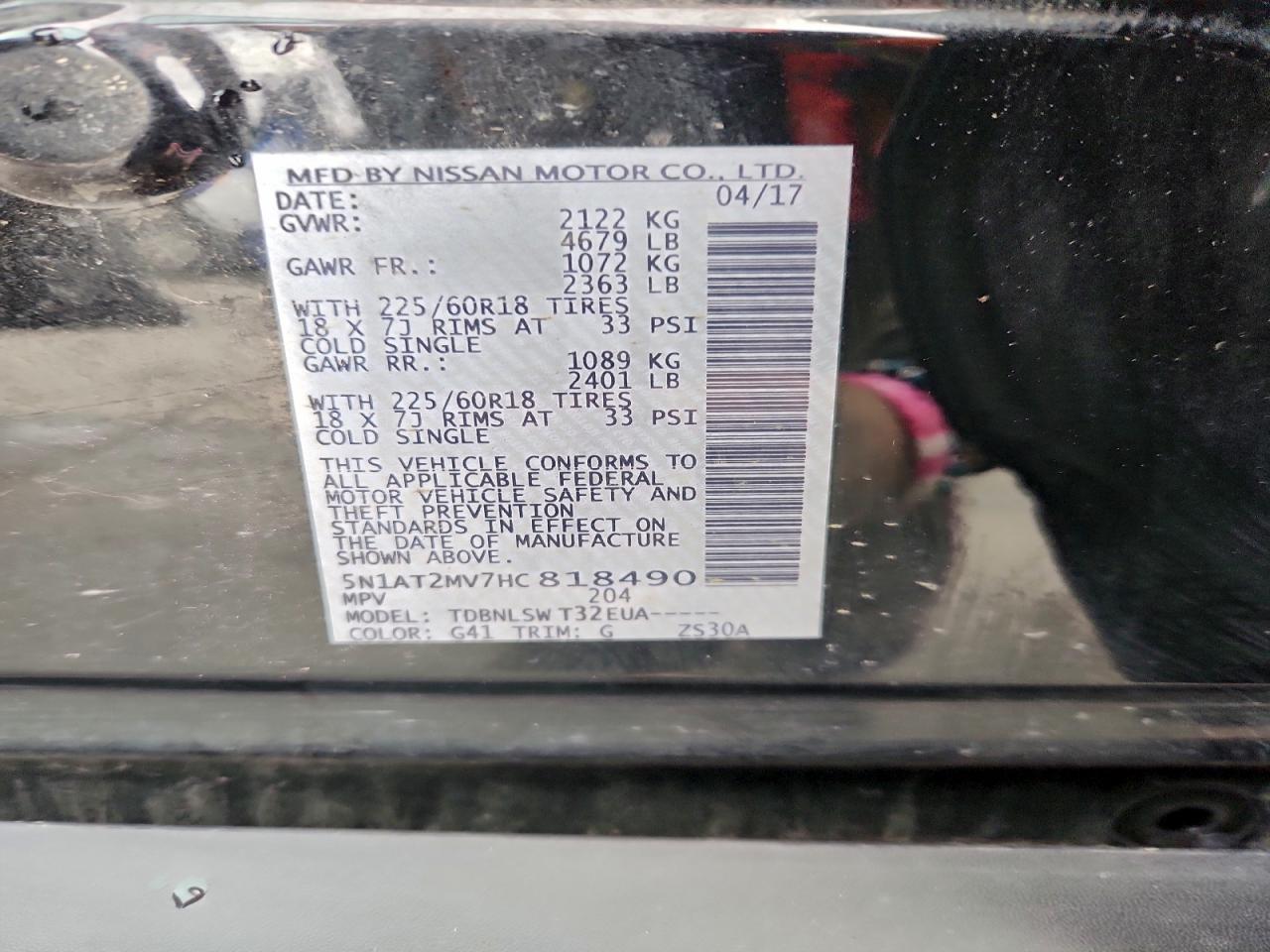 Nissan Rogue Sv Image 11