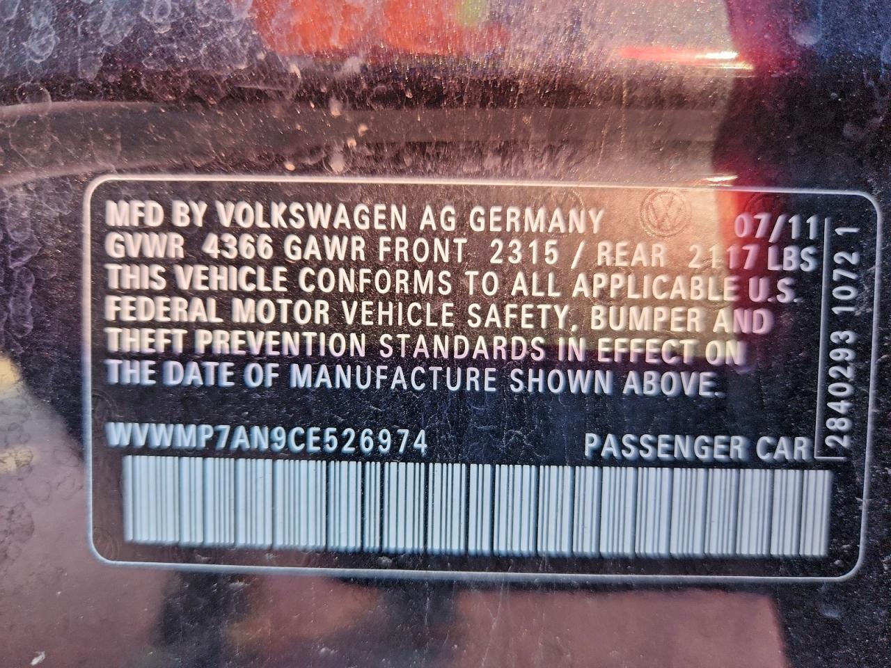 Volkswagen CC Sport Image 9