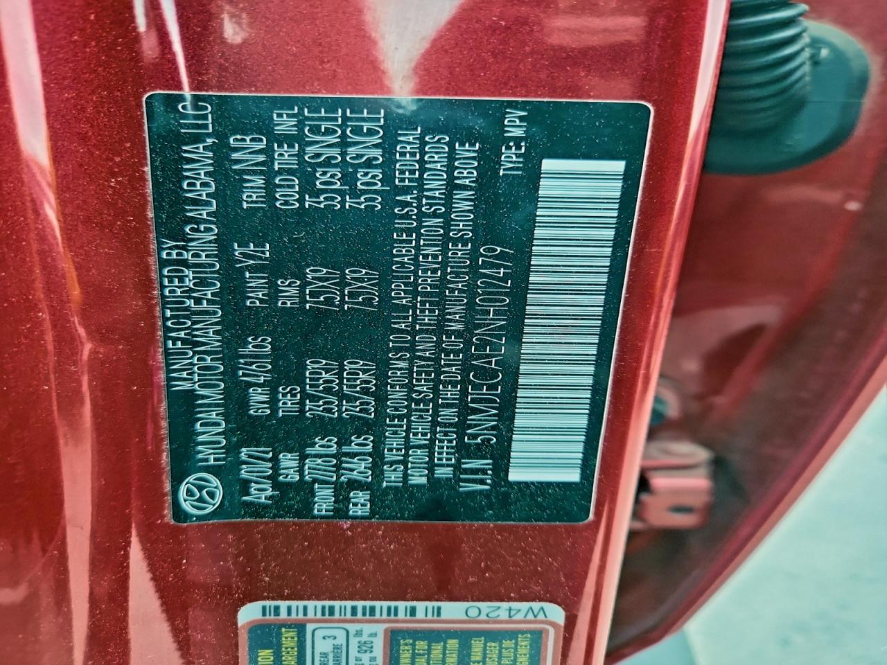 Hyundai TUCSON Limited Image 9