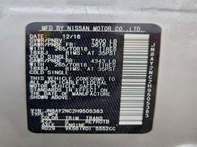 Nissan Armada Sv Image 8