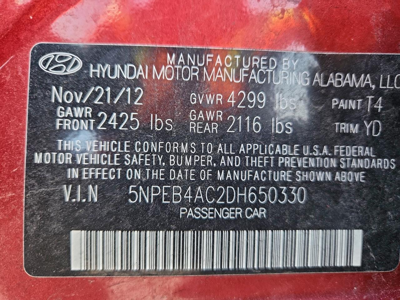 Hyundai SONATA Gls Image 9