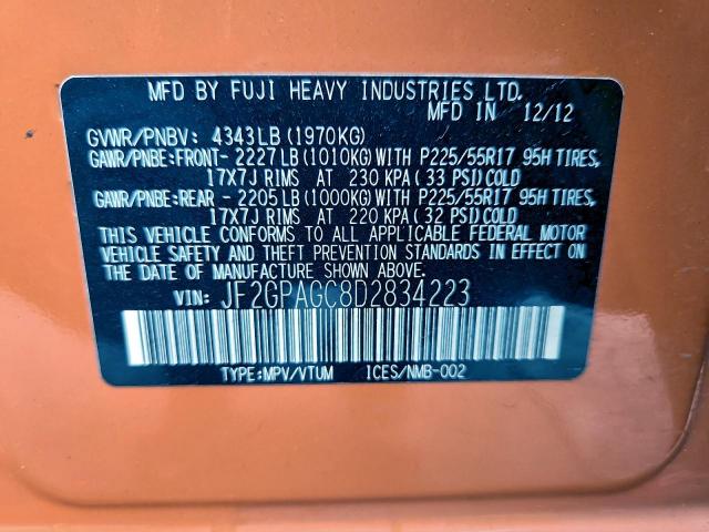 Subaru Xv 2.0 Limited Image 6