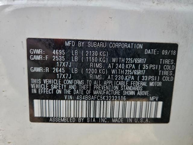 Subaru Outback 2.5i Premium Image 14