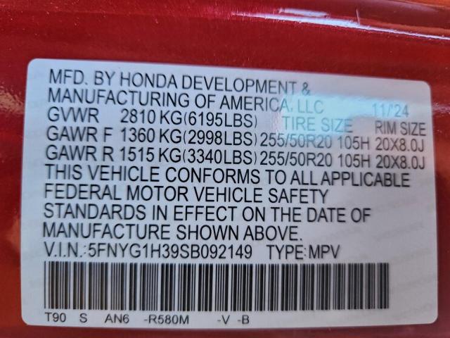 Honda Pilot Sport Image 13