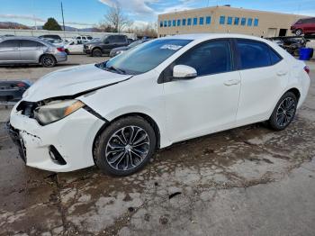  Salvage Toyota Corolla