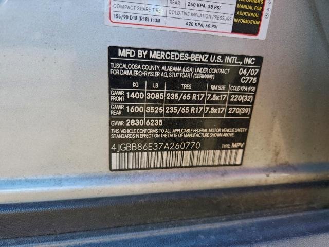 Mercedes-Benz M-Class 350 Image 10