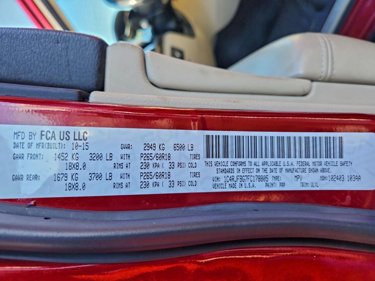 Jeep Grand Cherokee Limited Image 13