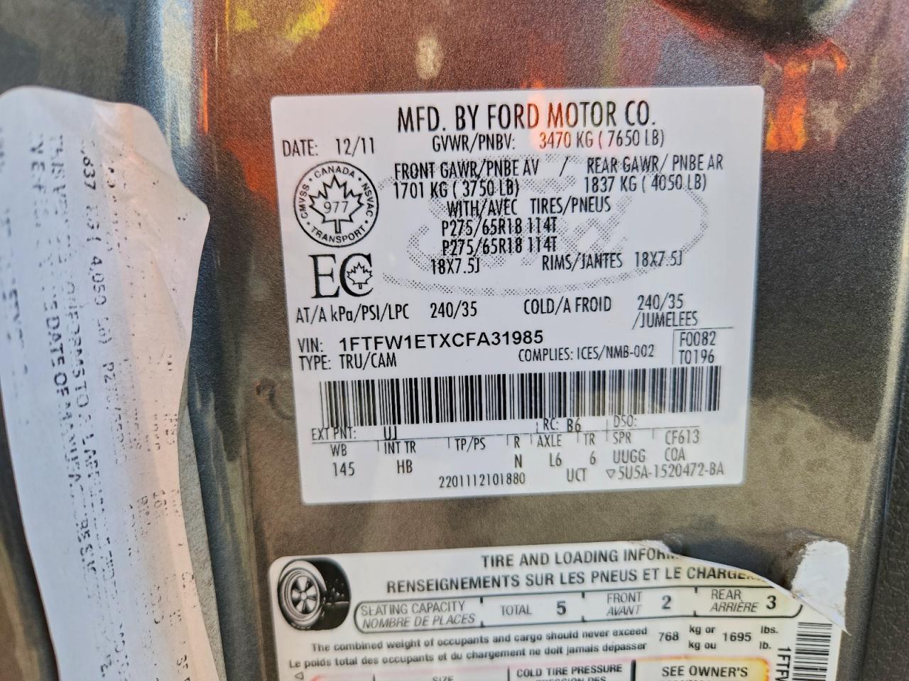 Ford F-150 Supercrew Image 11