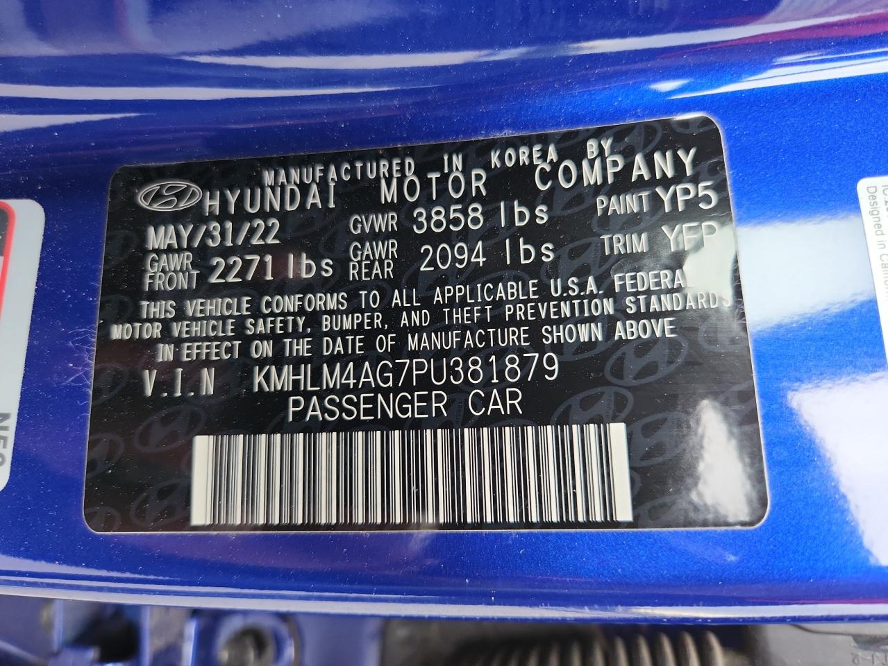 Hyundai ELANTRA Sel Image 11