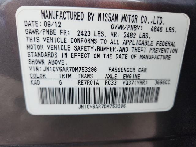 INFINITI G37 Image 11