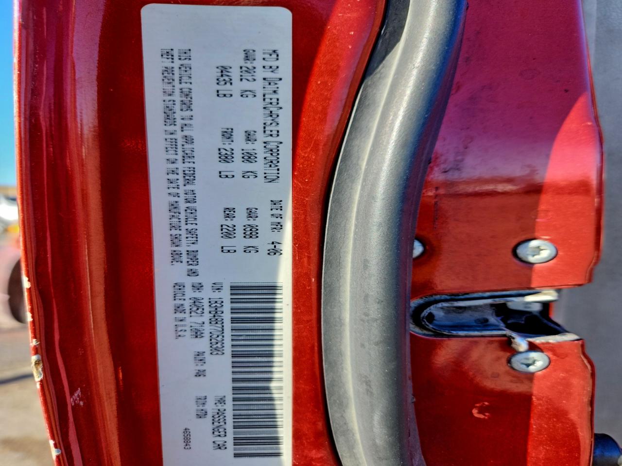 Dodge Caliber Sxt Image 8