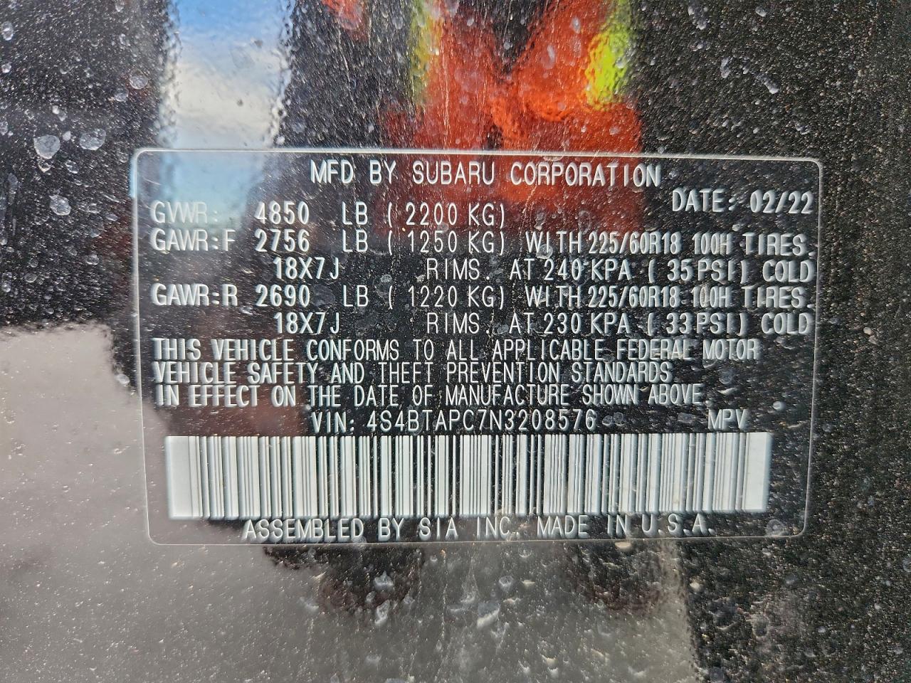 Subaru Outback Touring Image 10