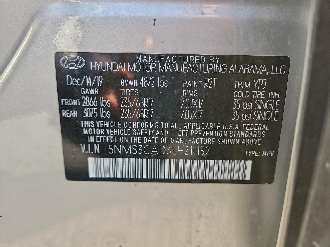 Hyundai SANTA FE Sel Image 9