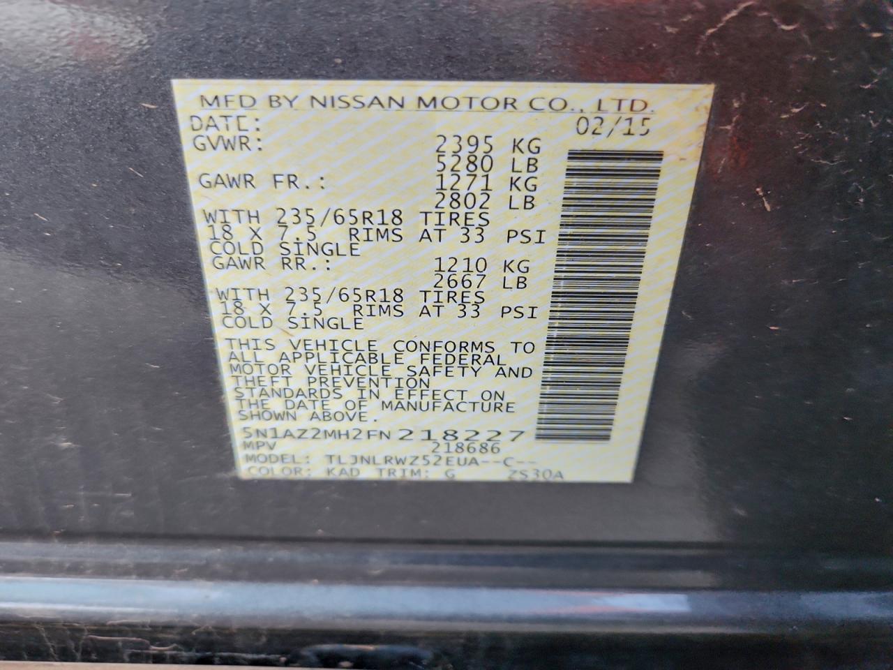 Nissan Murano S Image 10