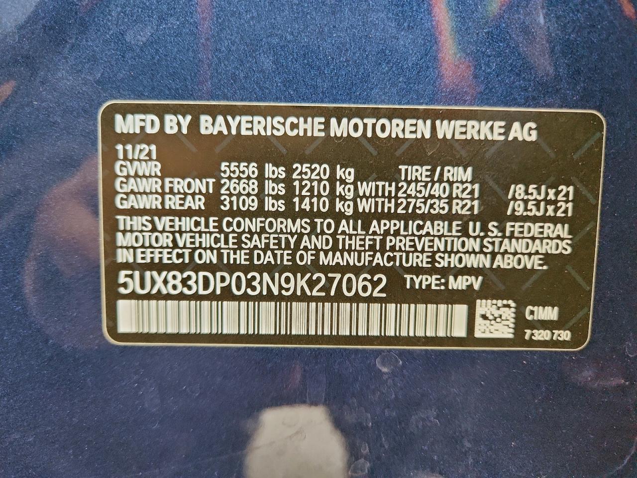 BMW X Series M40i Image 8