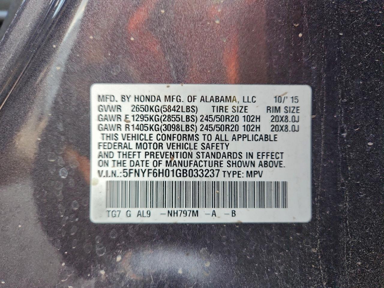 Honda Pilot Elite Image 9