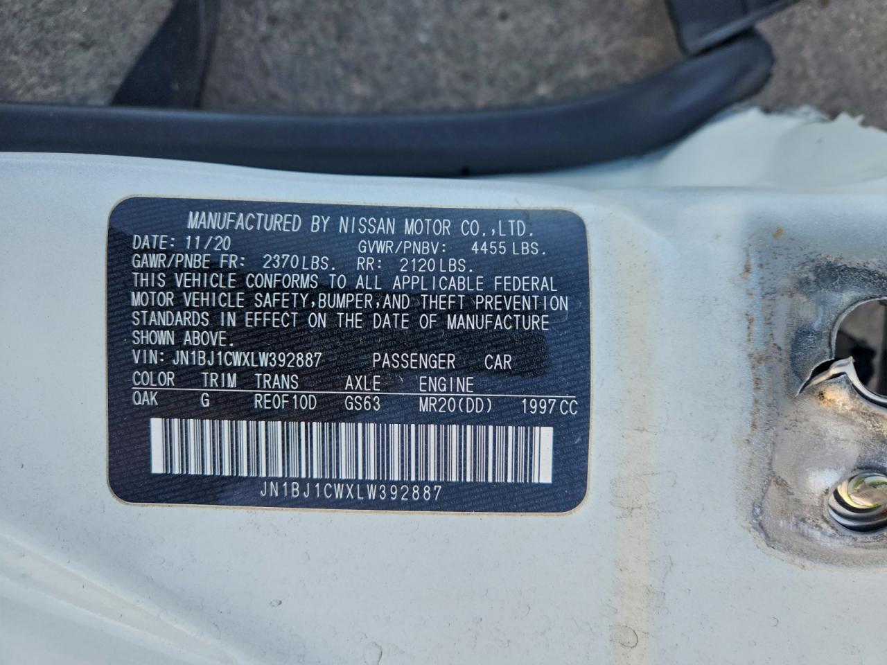 Nissan Rogue S Image 11