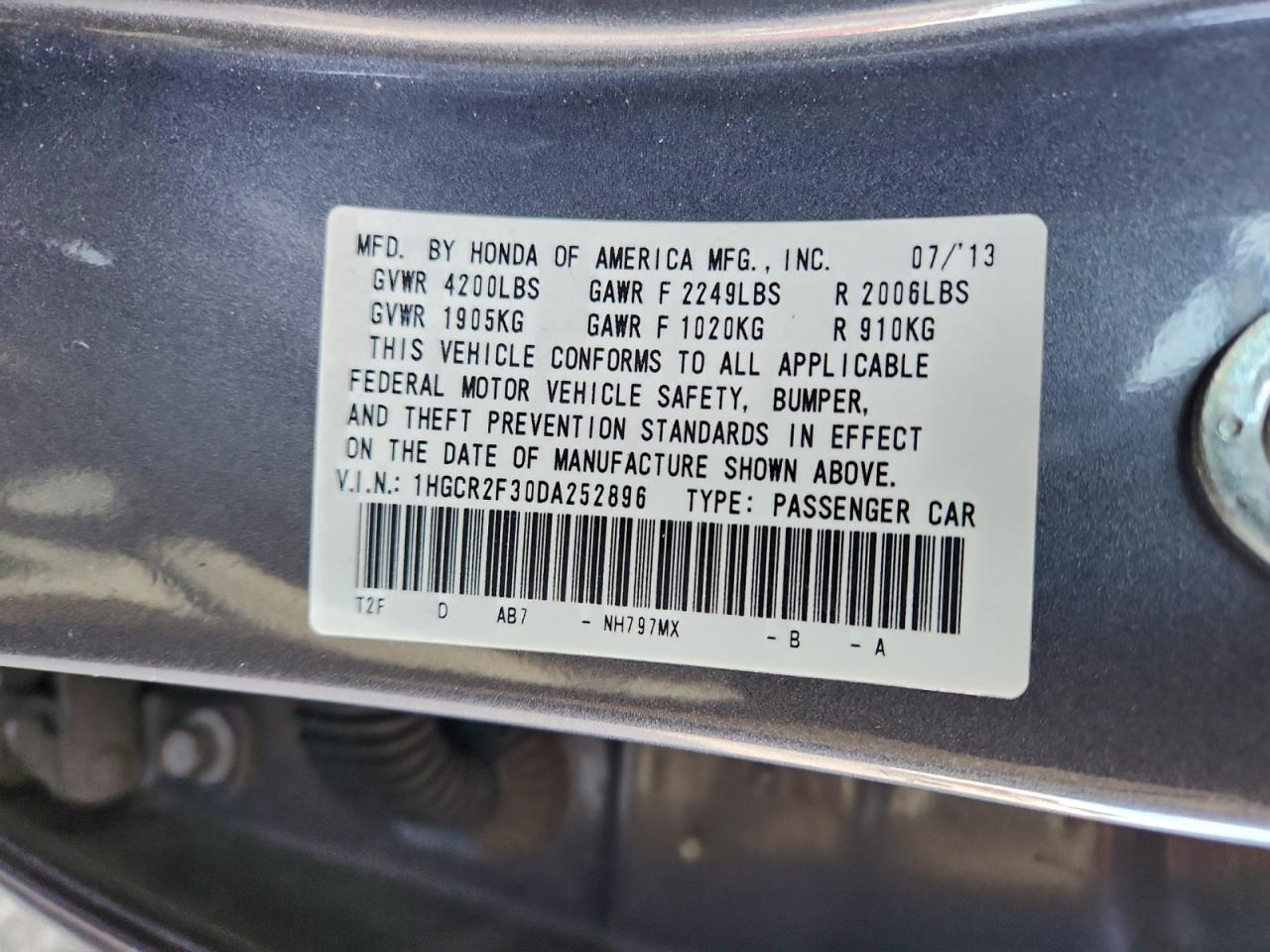 Honda Accord Lx Image 11