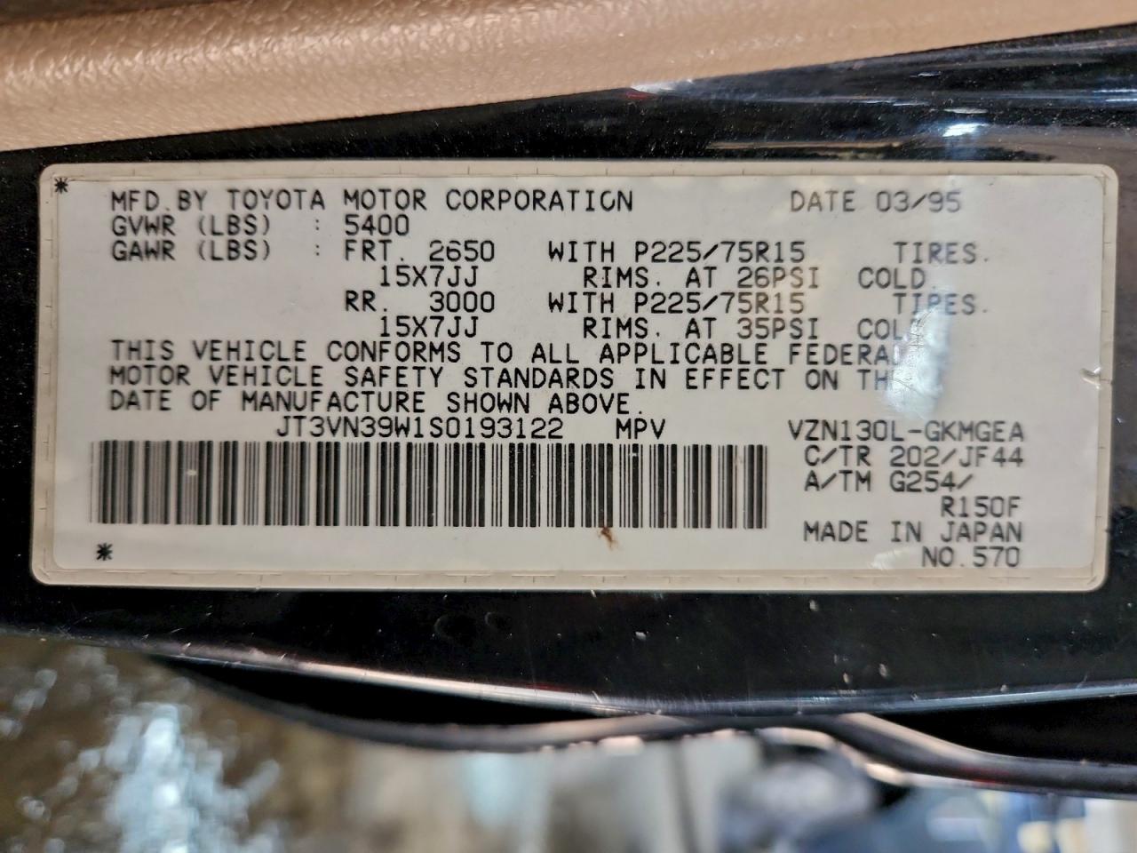 Toyota 4Runner Vn39 Sr5 Image 12