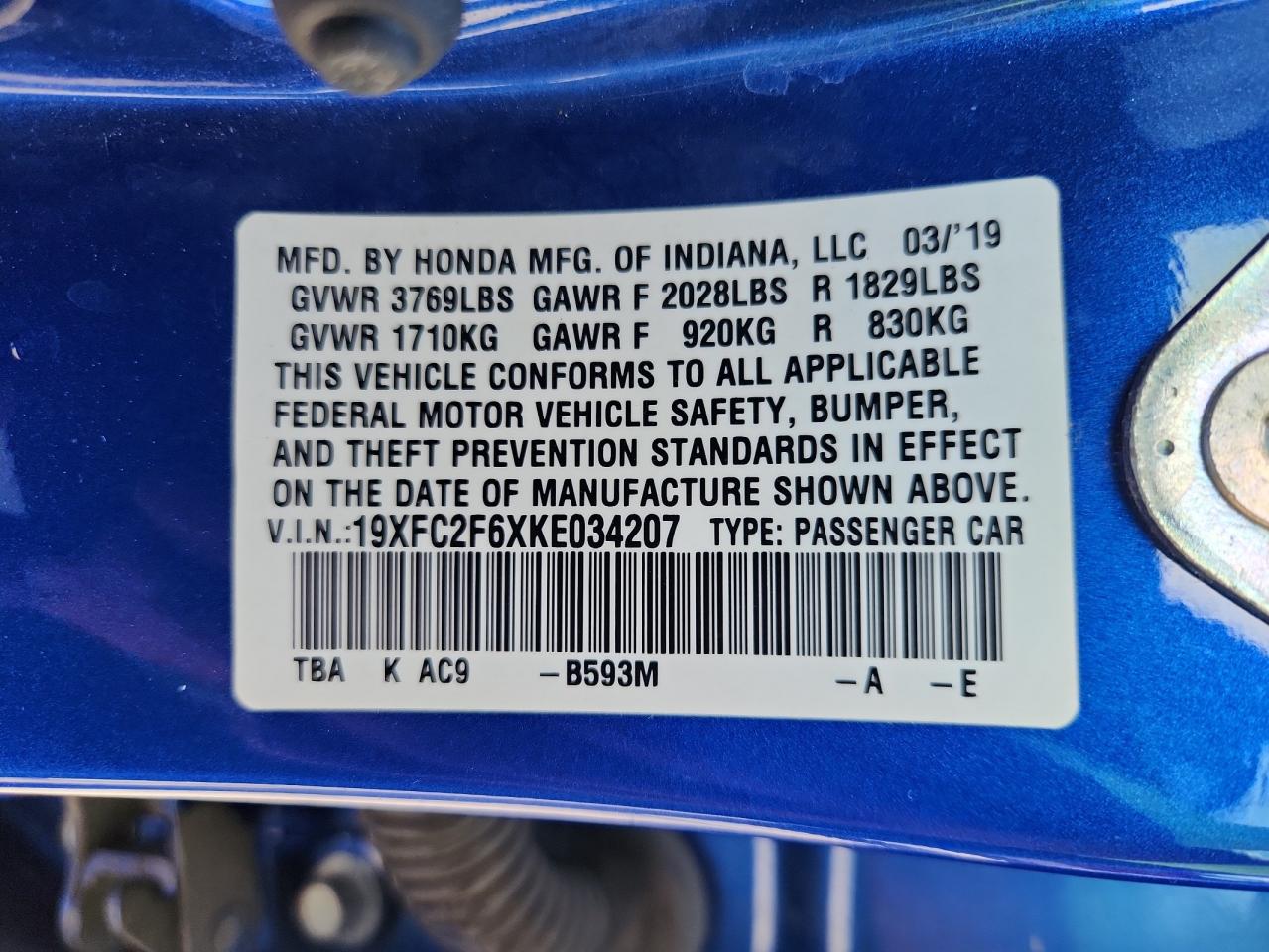 Honda Civic Lx Image 9