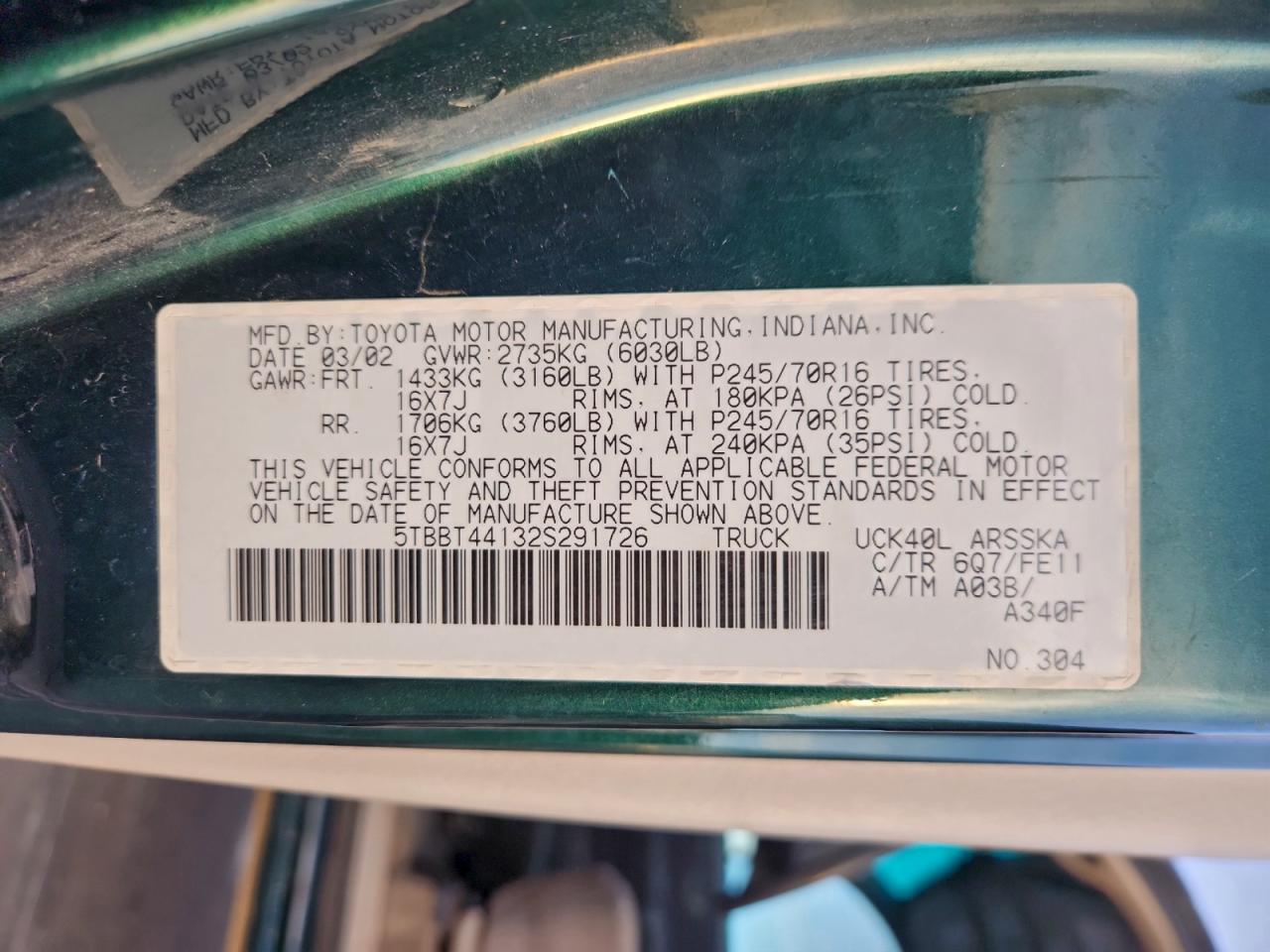 Toyota Tundra Access Cab Image 6