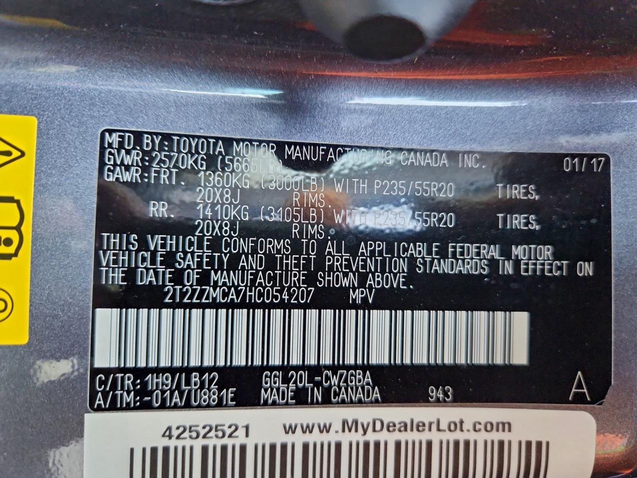 Lexus RX 350 Base Image 14