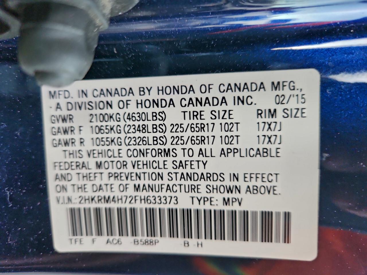 Honda Crv Exl Image 7