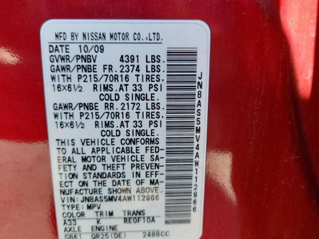 Nissan Rogue S Image 8