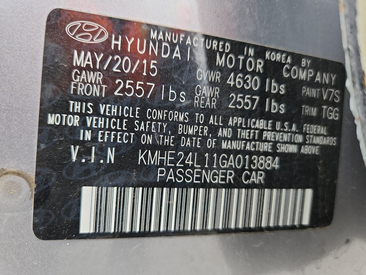 Hyundai SONATA Hybrid Image 13