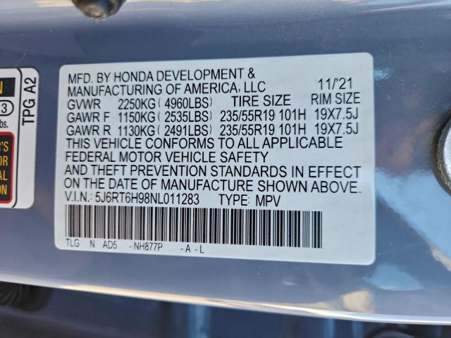 Honda Crv Touring Image 11