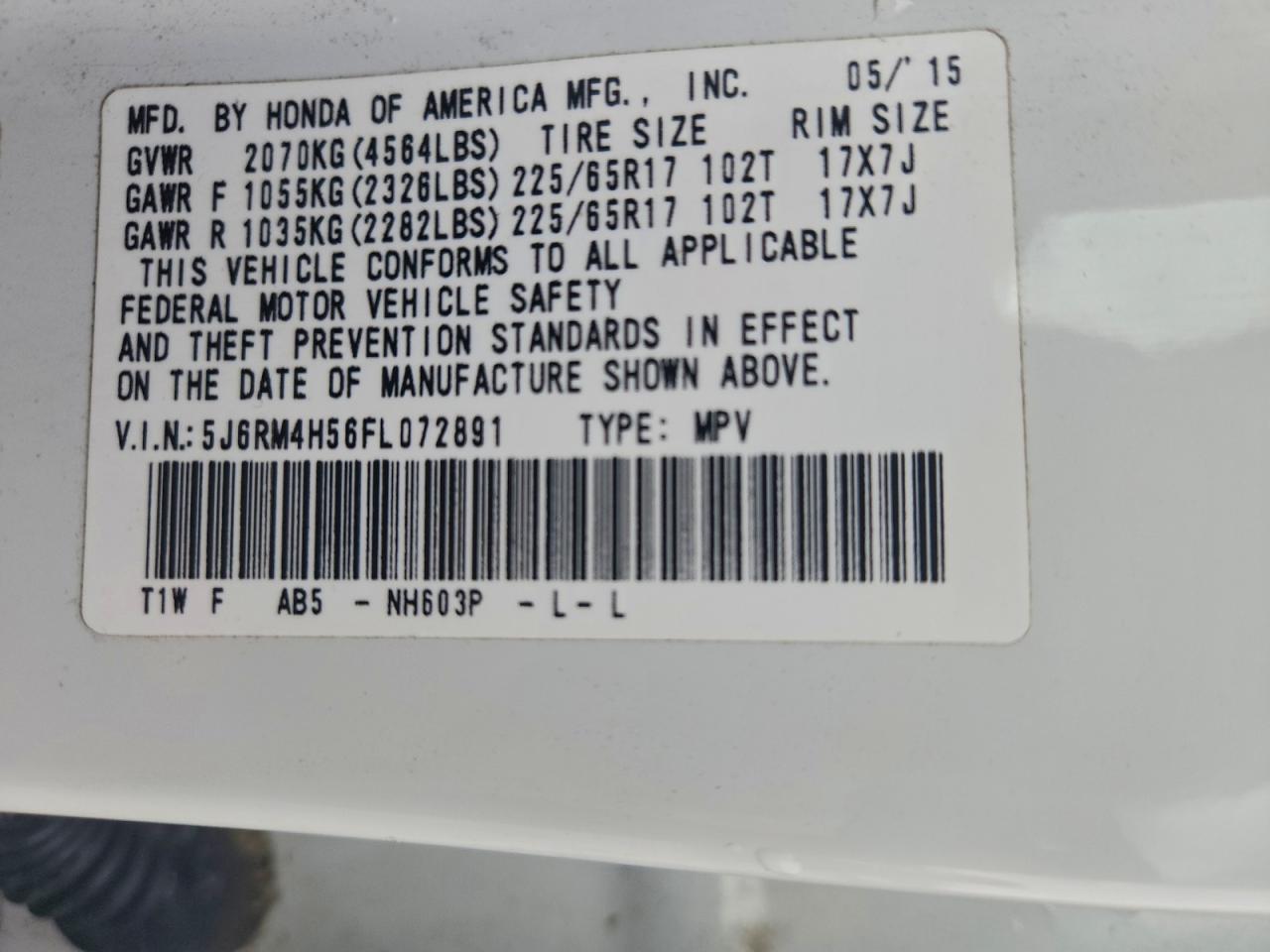 Honda Crv Ex Image 12