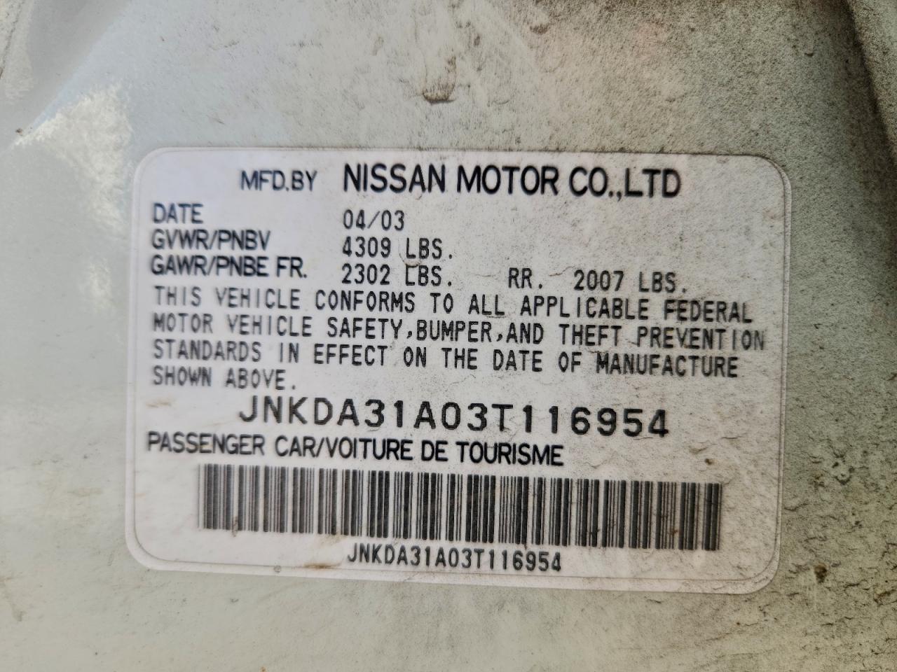 INFINITI I35 Image 9