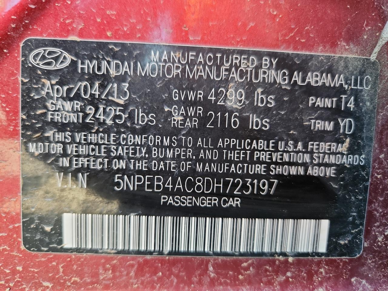 Hyundai SONATA Gls Image 5