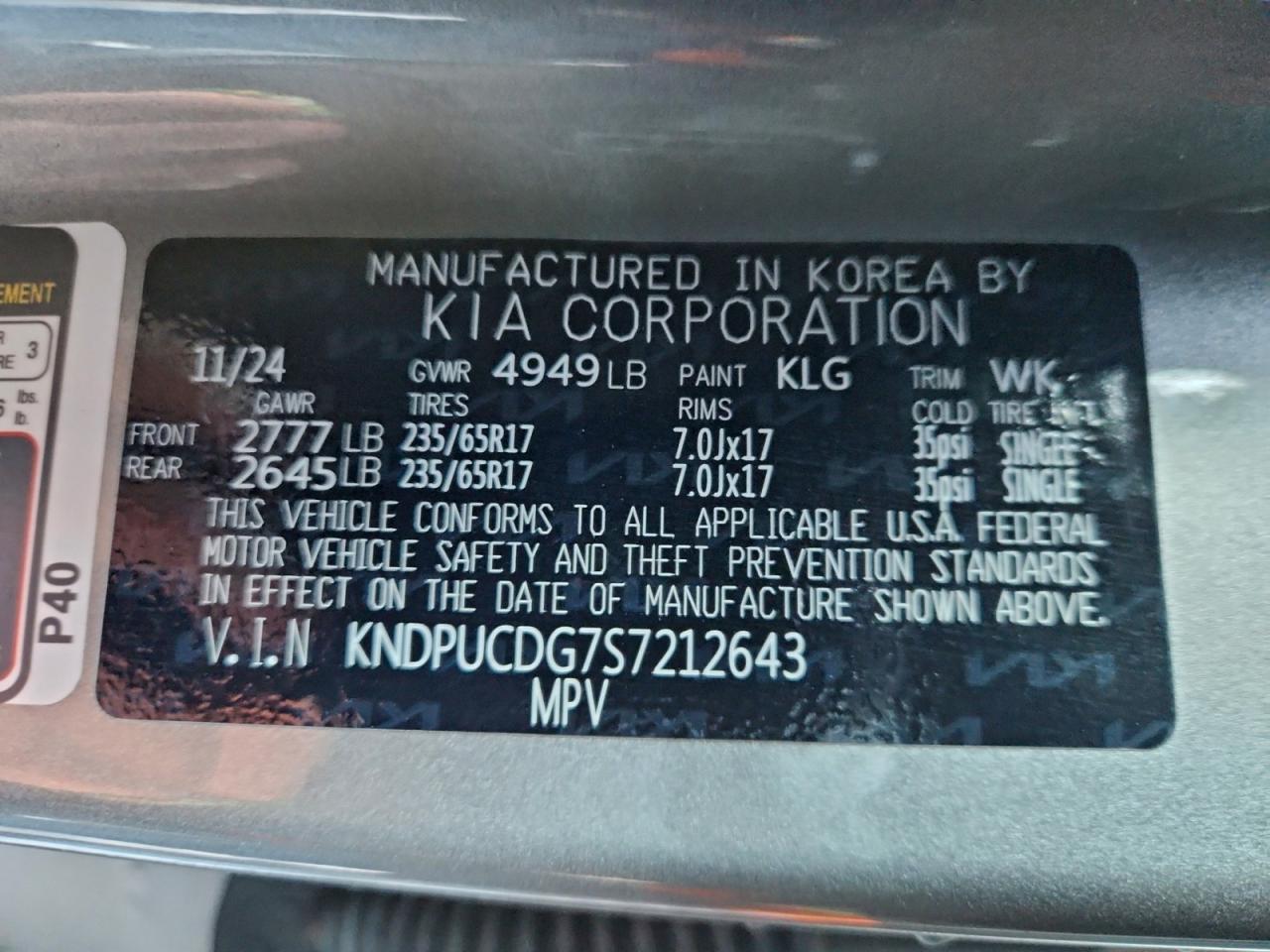 Kia Sportage Lx Image 13