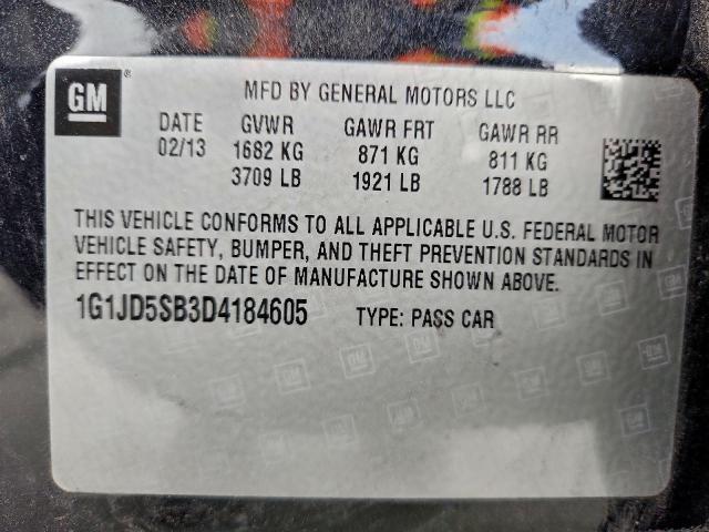 Chevrolet Sonic Lt Image 10