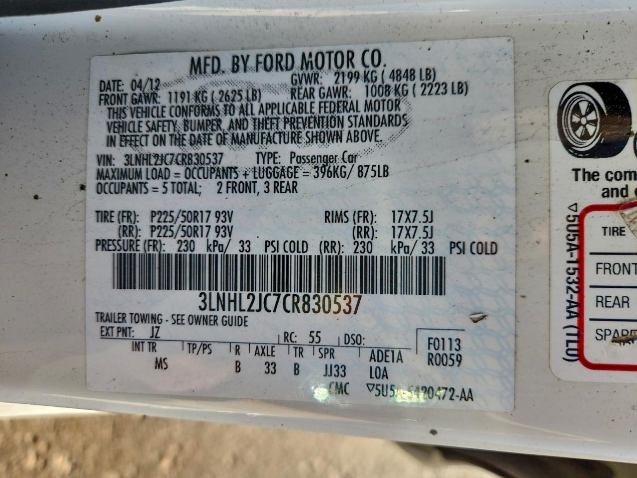 Lincoln MKZ Image 13