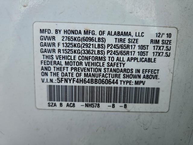 Honda Pilot Exl Image 9