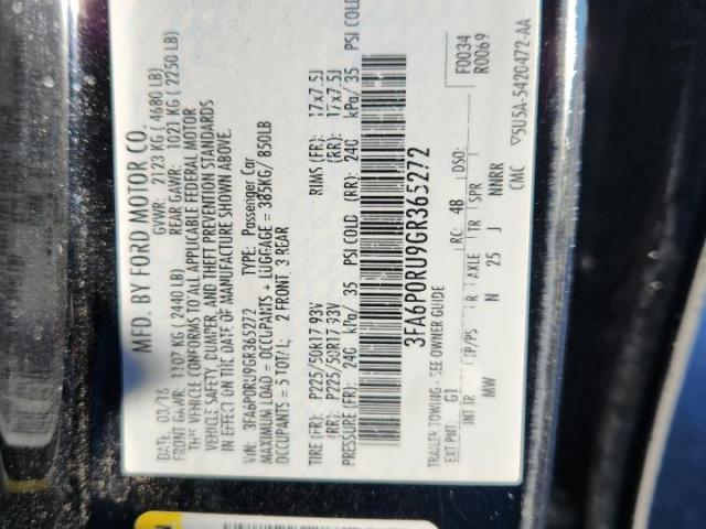 Ford Fusion Titanium Hev Image 3